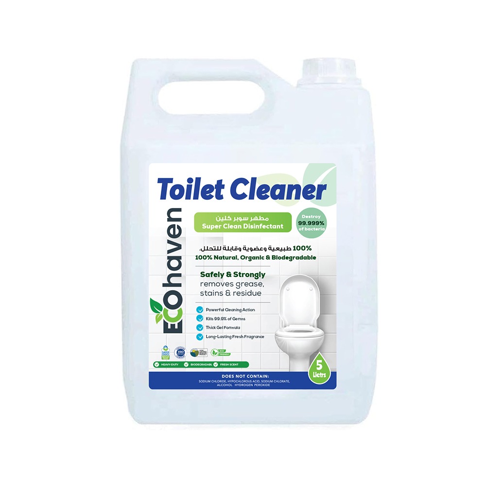 Organic Toilet Cleaner | 5 Litres | Plant-Based & Non-Toxic